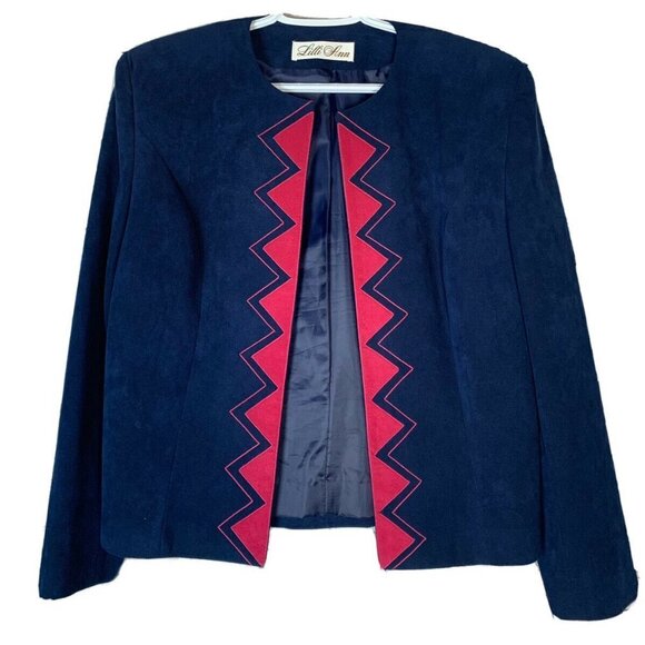 Lilli Ann Vintage Ultra Suede Rare Jacket/Blazer - Picture 4 of 11